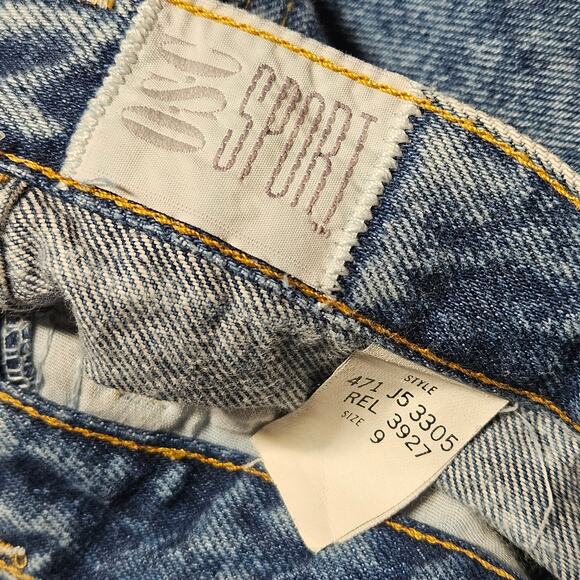 OSC Sport High Rise Stone Wash Jeans Size 9 - Picture 3 of 4